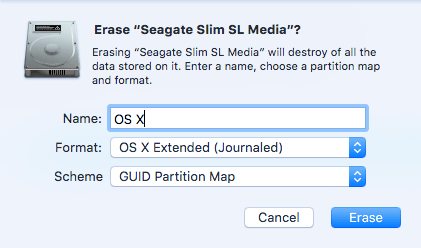 make mt seagate slim for mac work on my windows 10 laptop